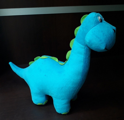 Dinossauro Dino Pelúcia 32cm Comprimento Decoração Presente