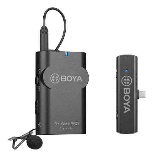 Imagem 1 de 10 de Microfone Boya By-wm4 Pro K5 Usb-c P/ Smartphones