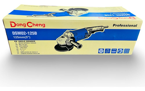 Esmeril Angular 5 (127 Mm) 1.200 W Dongcheng Dsm02-125b
