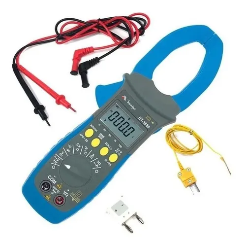 comprar Amperímetro Multimetro Digital Alicate Minipa - Et-3880