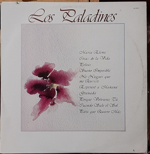 Disco Lp Los Paladines María Elena #5663 (Usado)
