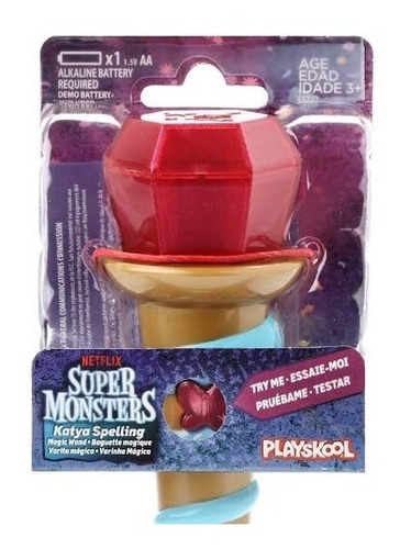 Super Monsters Varinha Katya Spelling Super Monstros Hasbro