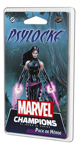 Juego De Mesa - Marvel Champions: Psylocke - Aldea Juegos