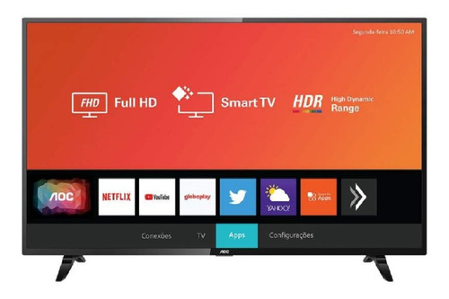 Televisor Smart Tv Fhd 43  - Aoc 43s5295