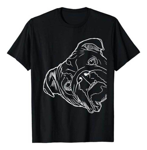 Playera Funny Dog English Bulldog