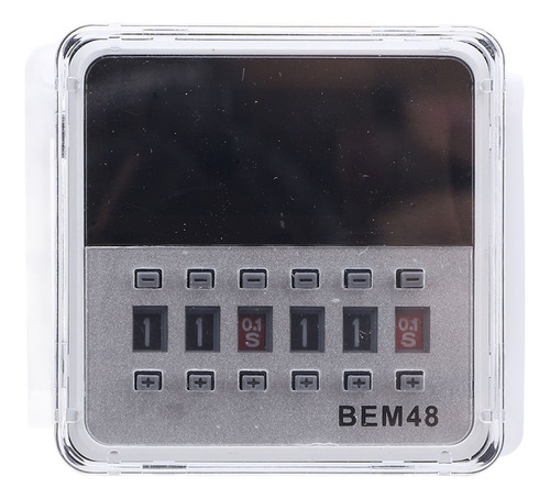 Relé De Retardo De Tiempo 12-24 V Ac Dc 0.1s-99 H Pantalla D