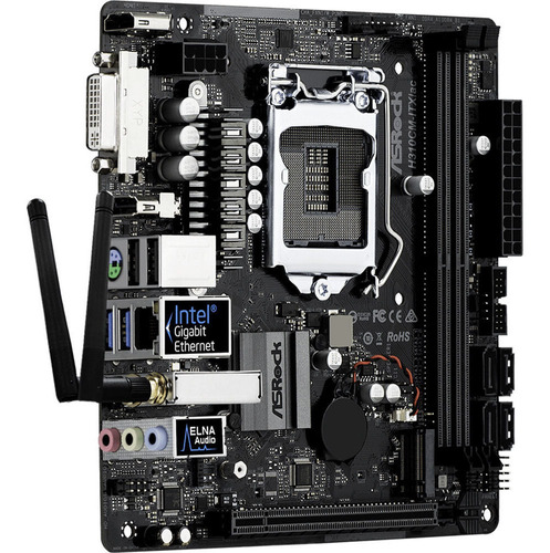 Asrock H310cm-itx Ac Intel Lan Hdmi Dvi Dp Usb 3.1 Gen1 802.