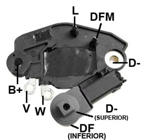 Regulador Gauss Citroen Peugeot 12v