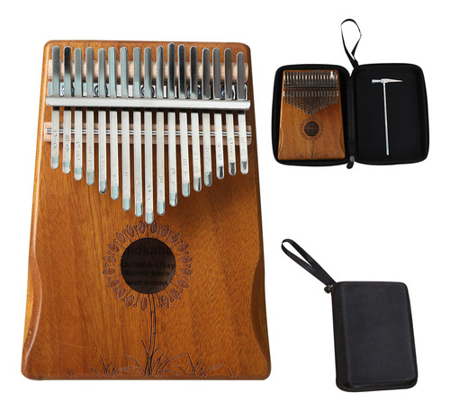 Kalimba - Piano De Pulgar De 17 Teclas, Instrumento De Piano