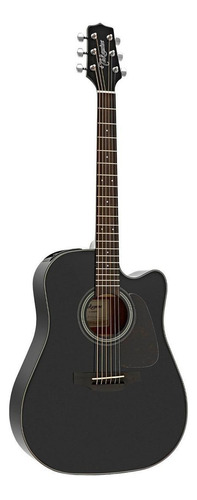 Guitarra acústica Takamine GD15CE para diestros black gloss brillante