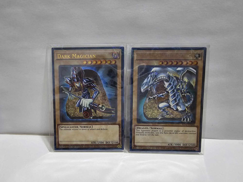 Cartas Yu Gi Oh Mago Oscuro Dragon De Ojos Azules Originales