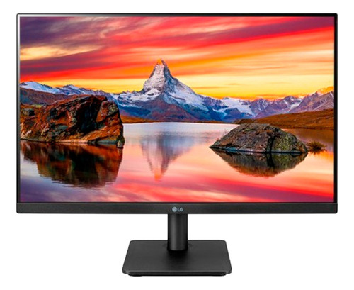 Monitor LG 24 Ips 24mq400-b 75hz | Vga - Hdmi Color Negro