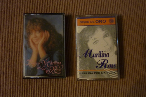 Dos Cassettes De Marilina Ross, Lo Mejor Y Marilina Por Mari