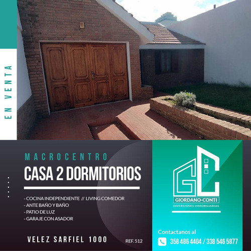 En Venta Casa De 2 Dormitorio