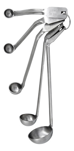 Juego De Mini Cucharones Resistentes 5 Piezas