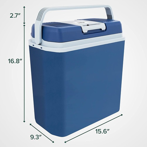 Ivation Hielera Electrica Y Calentador Portatil De 24 L