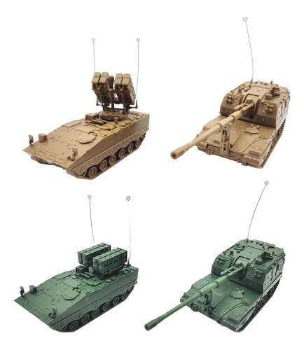 Juguetes Modelo De Tanque De China 4d 1/72 De 4 Piezas [u]