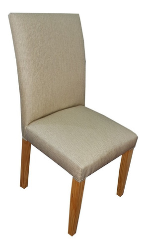 Silla Chenille Haig Ecocuero,tapizado, 45 ,fabrica Madera Ct