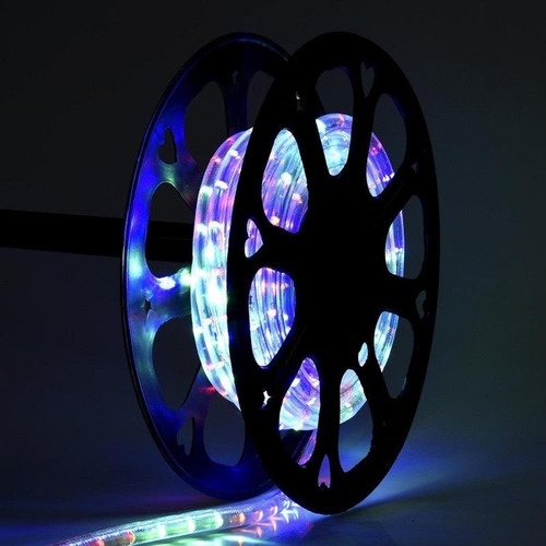 Combo Led Navidad Manguera 10 Metros + 2 Guirnaldas 8 Metros