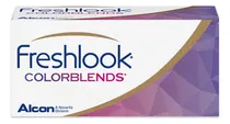 Comprar Alcon Freshlook Colorblends Sin Graduación 2 Lentes De Contacto Color Azul