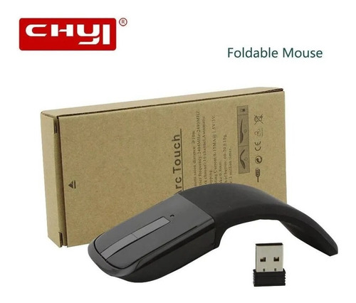 Mouse Sem Fio Arc Touch Slim Optical Dobrável Chyi Recp. Usb