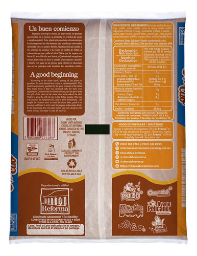 Avena Con Chocolate Avecao 400g