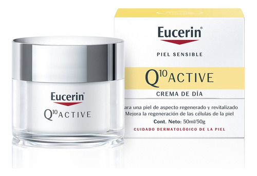 Eucerin Q10 Active Crema Facial Antiarrugas Día X 50 Ml