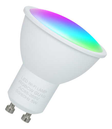 Bombilla Inteligente De 5 W, Wi-fi, Modo Dual, Blanca Y Rgb,