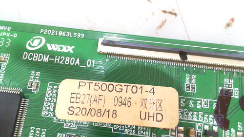 Dcbdm H280a 01 Tcon Polaroid Ptv50174kiled (Usado)
