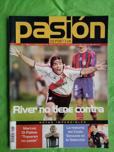 Pasion Deportiva 32 B 27/03/2001 River No Tiene Contra