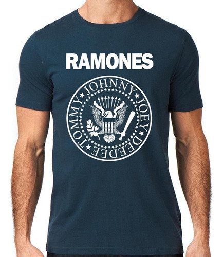 Remera Ramones 100% Algodón Calidad Premium