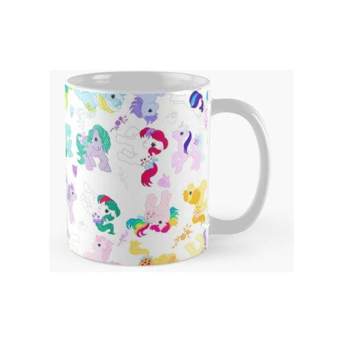 Taza Ponis Y Lanas Y Flores Calidad Premium