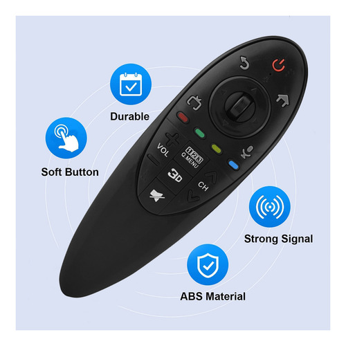 Mando A Distancia An-mr500g Para 3d Dynamic Magic T