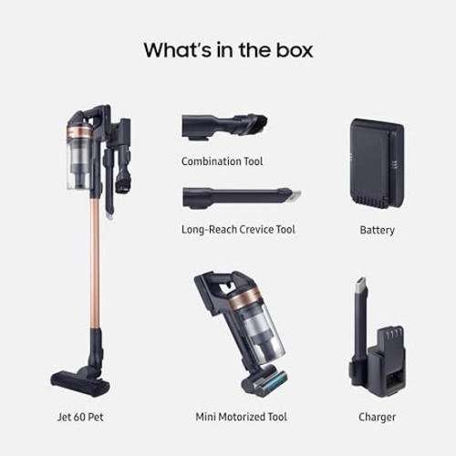 Samsung Jet 60 Aspirador Inalámbrico Para Mascotas Con Bater