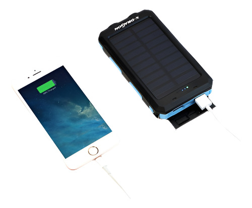300000mah Impermeable Portátil Solar Cargador Dual Usb Bater