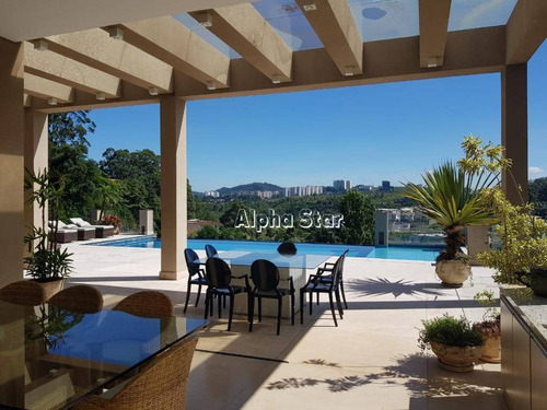 Imagem 1 de 19 de Casa Com 4 Dormitórios À Venda, 1350 M² Por R$ 8.000.000 - Tamboré 01 - Barueri/sp - Ca3509