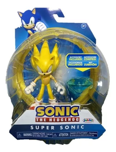 Boneco Sonic Articulado Grande Original Brinquedo