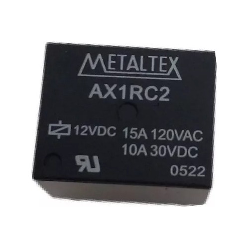 Rele Metaltex Ax1rc2 12v 15a 5 Pinos (05 Peças )