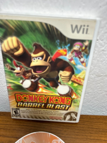 Donkey Kong Barrel Blast Wii Original (Usado)
