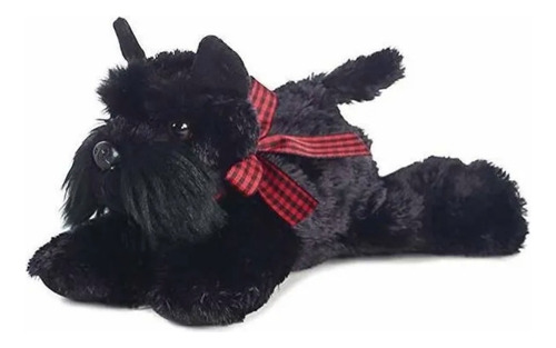 Peluche Aurora - Flopsie - 12 Mr. Nick Scottie Terrier Color Negro