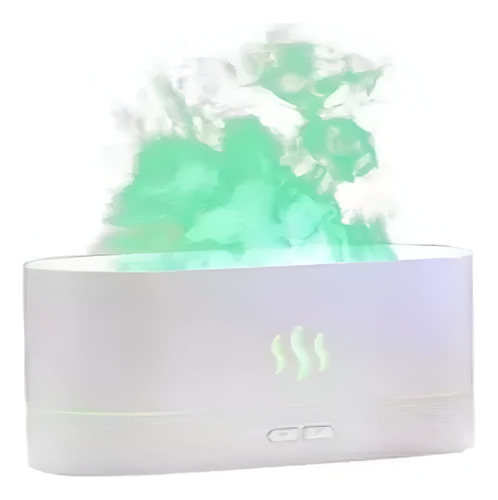 Humidificador De Aire Difusor De Aroma Modelo Fuego Blanco