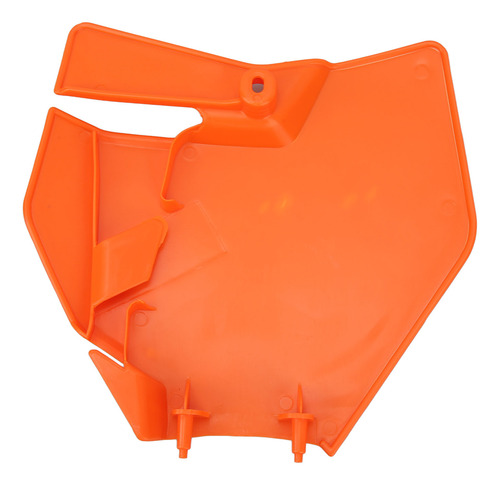 Placa Frontal De Matrícula De Moto Naranja De Plástico Abs