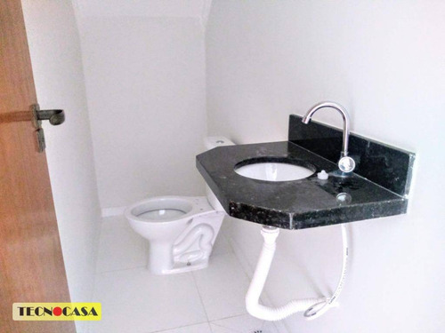Imagem 8 de 26 de Sobrado Com 2 Dormitórios À Venda, 59 M² Por R$ 210.000,00 - Maracanã - Praia Grande/sp - So2164