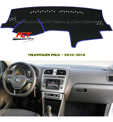 Cubre Tablero Volkswagen Polo 2009 2010 2013 2015 2016  Fct