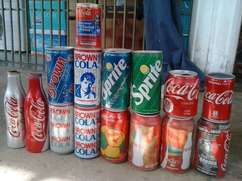 Imagen 2 de 10 de Latas De Cervezas, Refresco Y Bebidas De Coleccion
