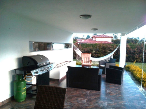 Imagen 2 de 28 de Venta Casa Campestre En Llanogrande Rionegro, 1 Nivel, Moderna