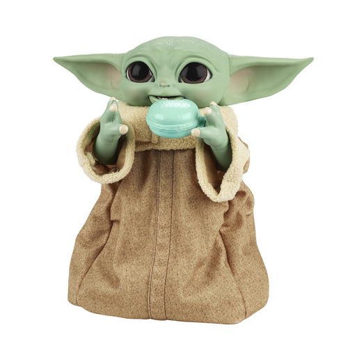Imagen 3 de 6 de Galactic Snackin Grogu Star Wars Baby Yoda Animatronic