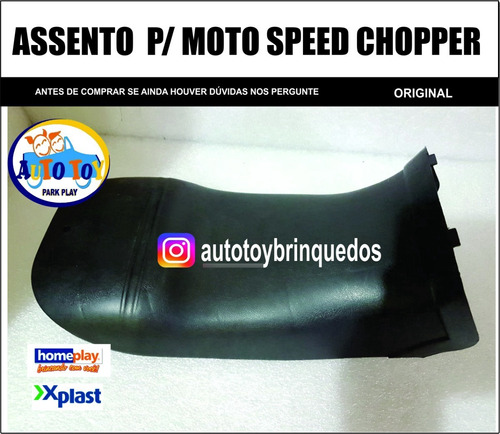 Speed Chopper  - X-plast - Homeplay  - Assento 