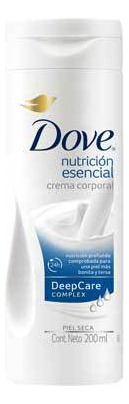 Crema Corporal Botella Dove Esencial 200ml Unilever Cp