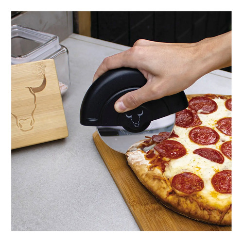 Cortador Pizza Rueda Acero Inoxidable Wayu